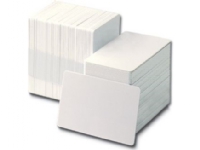 Evolis Classic Blank Cards - Polyvinylklorid (PVC) - 30 mille - hvit - 86 x 54 mm 500 kort kort Papir & Emballasje - Markering - Plast kort