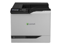 Lexmark CS820de – Skrivare – färg – Duplex – laser – A4/Legal – 1200 x 1200 dpi – upp till 57 sidor/minut (mono)/ upp till 57 sidor/minut (färg) – kapacitet: 650 ark – USB 2.0 Gigabit LAN USB 2.0-värd