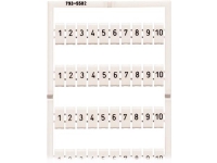 WAGO spännmärken WMB Multi-Printing System Horisontell 10X5 21-30 (10x) – (5 st.)