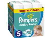Pampers Active-Baby Monthly Box 150 stk. Rengjøring - Personlig Pleie - Personlig pleie