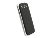 Krusell Donsö UnderCover – Skydd för mobiltelefon – polykarbonat handgjort läder – svart – för Samsung Galaxy S III