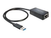 Bilde av Delock Adapter Usb 3.0 > Gigabit Lan 10/100/1000 Mb/s - Nettverksadapter - Usb 3.0 - Gigabit Ethernet