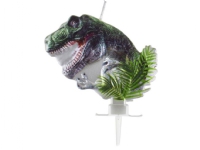 GoDan Dinosaur metallisk bursdagslys - cm - 1 stk