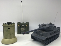 German Tiger Fjernstyret Tank 1:28 VS Fort 40Mhz Radiostyrt - RC - Andre - Tanker