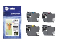 Brother LC3217 Value Pack - 4-pack - svart, gul, cyan, magenta - original - blekkpatron - for Brother MFC-J5330, J5335, J5730, J5930, J6530, J6935 Business Smart Pro MFC-J6930 Skrivere & Scannere - Blekk, tonere og forbruksvarer - Blekk