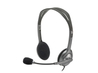Logitech Stereo H111 – Headset – på örat – kabelansluten