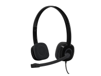 Logitech Stereo H151 – Headset – på örat – kabelansluten