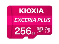 KIOXIA EXCERIA PLUS - Flashminnekort - 256 GB - A1 / Video Class V30 / UHS-I U3 / Class10 - microSDXC UHS-I Tele & GPS - Mobilt tilbehør - Minnekort