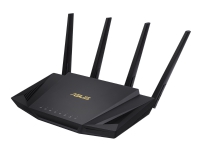 ASUS RT-AX58U – Trådlös router – 4-ports-switch – GigE – 802.11a/b/g/n/ac/ax – Dubbelband