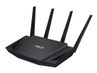 Image of ASUS RT-AX58U - Trådlös router - 4-ports-switch - GigE - Wi-Fi 6 - Dubbelband