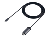 Satechi ST-CHDMIM - Video/lydkabel - 24 pin USB-C hann til HDMI hann - 1.83 m - romgrå - 4K-støtte PC-Komponenter - Skjermkort & Tilbehør - USB skjermkort