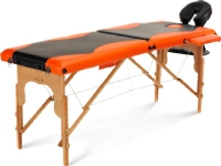 Bilde av Bodyfit 2-piece Massage Bed Two Colors Black - Orange (1041)
