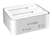 ICY BOX IB-120CL-U3 – Kontrollerkort med dataindikator strömindikator på-/avströmbrytare – 2,5 tum/3,5 tum delad – SATA 1.5Gb/s – RAID JBOD – USB 3.0