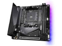 Gigabyte B550I AORUS PRO AX, ATX, AM4, AMD Ryzen, 2x DDR4 DIMM, 5000 MHz, M.2, USB3.1, WiFi/ GBLAN PC-Komponenter - Hovedkort - AMD hovedkort