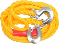 Vorelas braided tow ropes with hooks 4 m 3 t (82200)