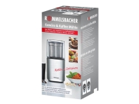 Rommelsbacher EGK 200 - Kaffekvern - 200 W - rustfritt stål Kjøkkenapparater - Kaffe - Kaffekværner