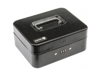 Vorel Pengeboks svart med nøkkel 200x160x90mm (78624) Huset - Sikkring & Alarm - Safe