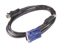 APC – Tangentbords-/video-/muskabel – USB HD-15 (VGA) till HD-15 (VGA) – 1.83 m – för P/N: AP5201 AP5202 AP5808 AP5816 KVM1116R