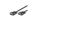 Goobay 50855, 2 m, DVI-D, DVI-D, Hankjønn, Hunkjønn, Sort PC tilbehør - Kabler og adaptere - Videokabler og adaptere