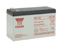Yuasa NP7-12L, Forseglet blysyre (VRLA), 7000 mAh, 12 V, 1 stykker, 2,2 kg, 65 mm Batterier - Blybatterier