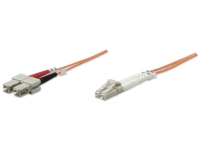 Intellinet 1.0m LC-SC M/M, 1 m, OM1, LC, SC PC tilbehør - Kabler og adaptere - Nettverkskabler