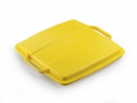 Låg Durabl Durabin 90L gul Rengjøring - Avfaldshåndtering - Bøtter & tilbehør