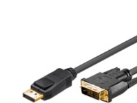 Goobay 51963, 5 m, DisplayPort, DVI-D, Hankjønn, Hunkjønn, Rett PC tilbehør - Kabler og adaptere - Adaptere