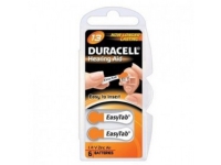 Duracell DA13 ACUSTICA, Single-use battery, Zink-luft, 1,4 V, 6 stykker, Metallisk, Oransje, Knapp/mynt PC tilbehør - Ladere og batterier - Diverse batterier