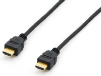 Utstyr 119352, 1,8 m, HDMI Type A (Standard), HDMI Type A (Standard), 3D, Svart PC tilbehør - Kabler og adaptere - Skjermkabler
