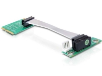 Delock Riser card Mini PCI Express > PCI Express x1 left insertion – Kort för stigare