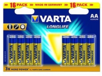 Varta BV-LL 16 AA Engångsbatteri AA Alkalisk 1,5 V 16 styck Blå Gul