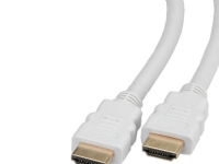 Roline HDMI-anslutningskabel HDMI-A-kontakt 5,00 m vit 11.04.5588 Skyddad HDMI-kabel