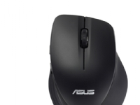 ASUS WT465 – Mus – optisk – trådlös – 2.4 GHz – trådlös USB-mottagare – svart