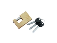 Modeco EXTRA LOCK hengelås i messing med stift 75 mm MN-02-475