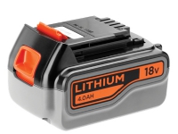 Black & Decker BL4018 - Batteri - Lithium-Ion (Li-Ion) - 4Ah - 18 V, - Sort/ Grå/ Orange - 1 stk El-verktøy - Batterier og ladere - Batterier og ladere