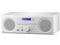Scansonic DA310 - Digital radio - DAB+/FM - 10W - Hvid TV, Lyd & Bilde - Stereo - CD-Spillere