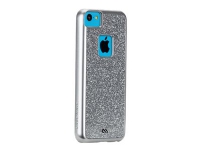 Case-Mate Glimmer – Fodral för mobiltelefon – plast – silver – för Apple iPhone 5c