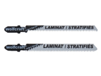 wolfcraft GmbH 2379000, Figursågblad, Spånskiva, Laminat, Parkett, Stål med hög kolhalt (HCS), Rostfritt stål, 7,5 cm, 1,65 mm