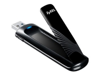 Zyxel NWD6605, Trådløs, USB, WLAN, Wi-Fi 5 (802.11ac), 867 Mbit/s, Sort PC tilbehør - Nettverk - Nettverkskort
