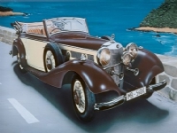 Bilde av Italeri 3701, Klassisk Bil, Monteringssett, 1:24, Mercedes Benz 540k, Flerfarget, Land Vehicle Model