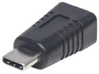 Manhattan 354677, USB C, USB Mini-B, Sort PC tilbehør - Kabler og adaptere - Adaptere