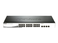 D-Link Web Smart DGS-1210-24 - Switch - Styrt - 24 x 10/100/1000 + 4 x delt SFP - stasjonær