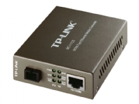 TP-Link MC111CS – Fibermediekonverterare – 100Mb LAN – 10Base-T 100Base-FX 100Base-TX – RJ-45 / SC enkelläge – upp till 20 km – 1550 (TX) / 1310 (RX) nm