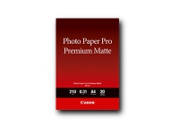 Canon Pro Premium PM-101 – Slät matt – 310 mikrometer – A4 (210 x 297 mm) – 210 g/m² – 20 ark fotopapper – för PIXMA PRO-1 PRO-10 PRO-100