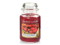YANKEE CANDLE_Large Jar large Black Cherry scented candle 623g