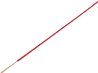 Conrad 606303, 10 m, Rød, 3,5 mm, 4 mm², -40 - 90 °C, Spole Strøm artikler - Kabler og ledninger - Enkeltledere