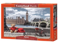 Castorland Little Journey to London 500 pcs, 500 stykker, By, 9 år Leker - Spill - Gåter