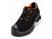 Uvex 65212 Unisex Vuxen Säkerhetsskor Svart Orange ESD,HRO,P,S1,SRC Snabb-skosnören