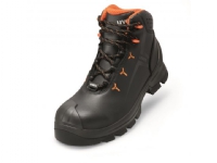 Uvex 65232 Unisex Vuxen Säkerhetskängor Svart Orange ESD,HI,HRO,S3,SRC Snörning