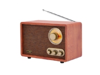 Adler AD 1171, Bærbar, AM, FM, 87 - 108 MHz, 522 - 1629 kHz, 10 W, Brun TV, Lyd & Bilde - Stereo - Radio (DAB og FM)